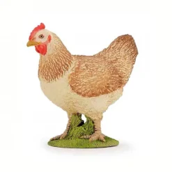 Poule rousse, figurine 51159<Papo New