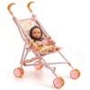 Poussette "Flowers" accessoire pour poupée POMEA de 7841<Djeco New