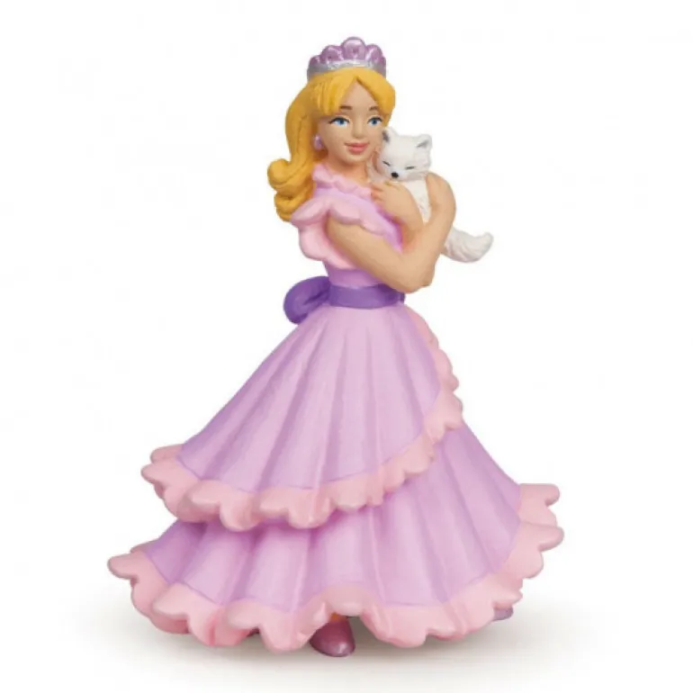 Princesse Chloé avec son petit chat, figurine 39010<Papo Flash Sale
