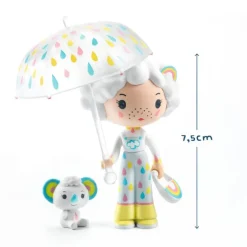 Prunelle & Bianca figurine tinyly 6961<Djeco Hot