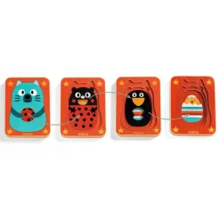 Puzzle 3 niveaux Max & Co 1476<Djeco Discount