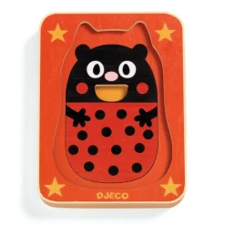 Puzzle 3 niveaux Max & Co 1476<Djeco Discount