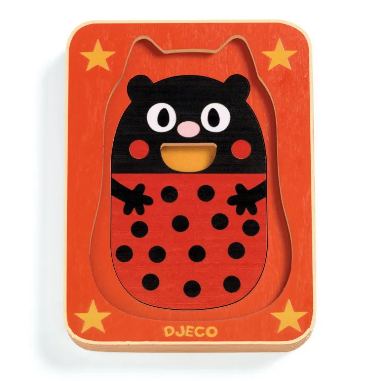 Puzzle 3 niveaux Max & Co 1476<Djeco Discount