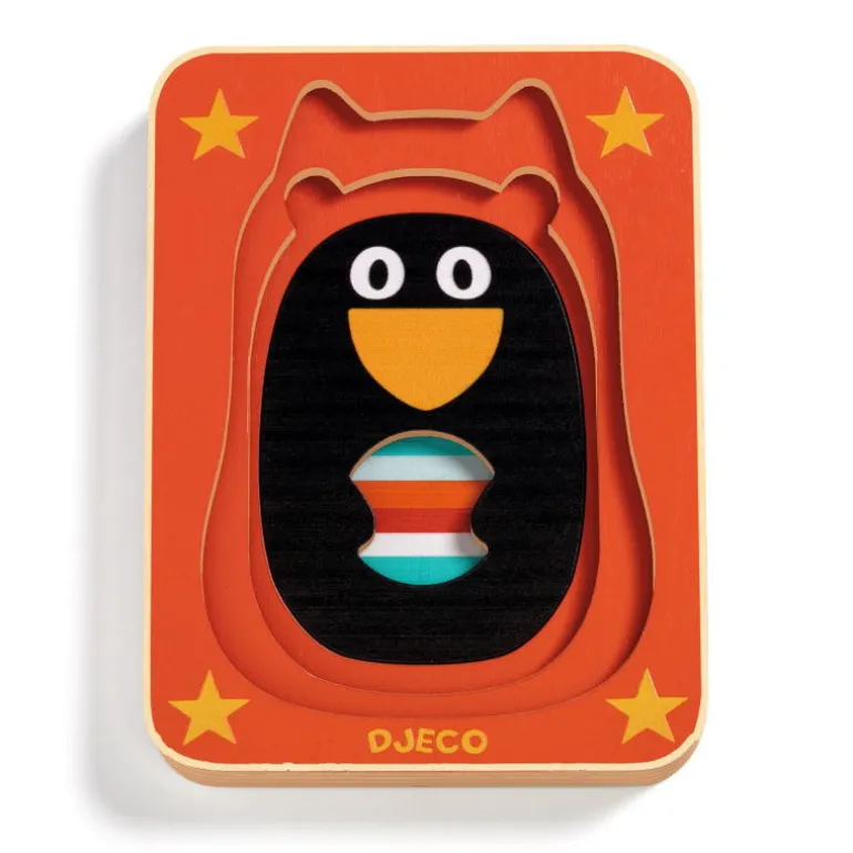 Puzzle 3 niveaux Max & Co 1476<Djeco Discount