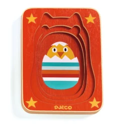 Puzzle 3 niveaux Max & Co 1476<Djeco Discount