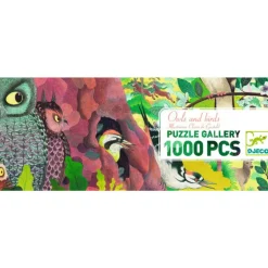 Puzzle 1000 pcs Hiboux et oiseaux 7644<Djeco Flash Sale