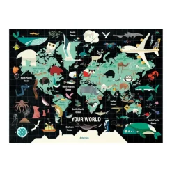 Puzzle 1000 pcs 'Le Monde'<Mudpuppy Best Sale