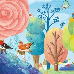 Puzzle 350 pcs Miss Birdy 7616<Djeco Sale