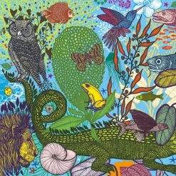 Puzzle 1000 pcs Terre et Mer 7646<Djeco Discount