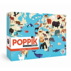 Puzzle 500 pièces "Animaux du monde"<POPPIK Fashion