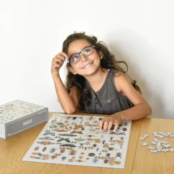 Puzzle 500 pièces "Insectes"<POPPIK Sale