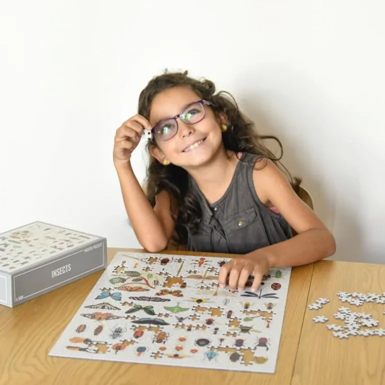Puzzle 500 pièces "Insectes"<POPPIK Sale