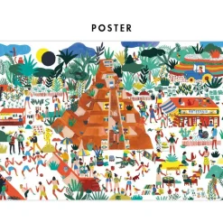 Puzzle à remonter le temps 'Mayas' Pirouette Cacahouète<PIROUETTE CACAHOUETE Flash Sale