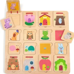 Puzzle cache-cache "Cabanimo" 1520<Djeco Flash Sale