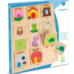 Puzzle cache-cache "Cabanimo" 1520<Djeco Flash Sale