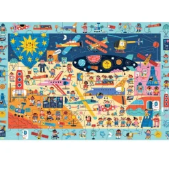 Puzzle 'Cherche & Trouve' Musée de l'air et de l'espace 64 pcs<Mudpuppy Store