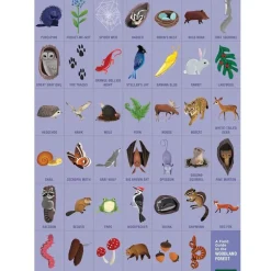 Puzzle 'Cherche & Trouve' Animaux de la forêt 64 pcs<Mudpuppy New