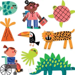 Puzzle 'Cherche & Trouve' Musée d'histoire naturelle 64 pcs<Mudpuppy Shop