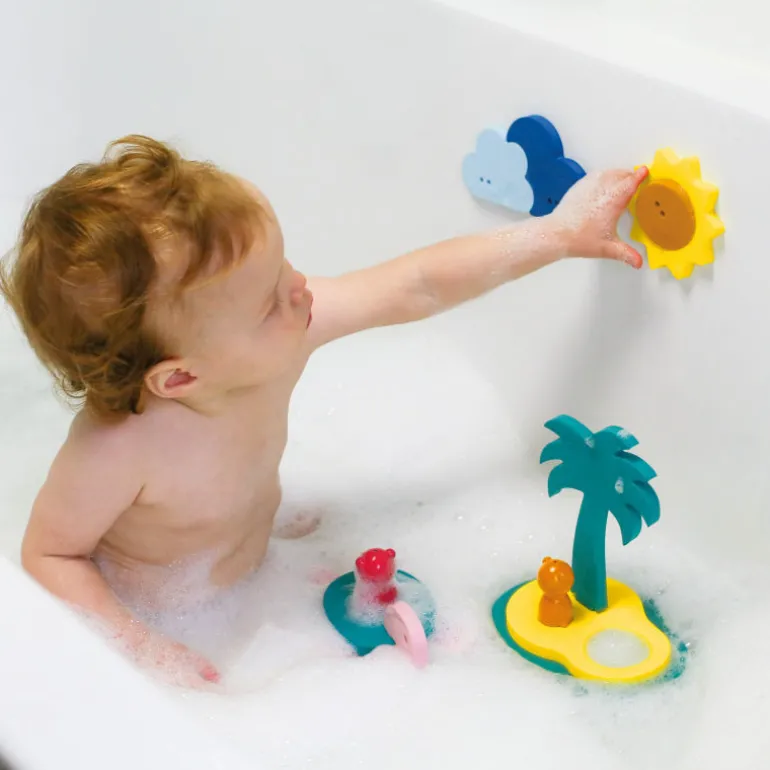 Puzzle de bain "L'île au trésor"<Quut Discount