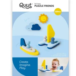 Puzzle de bain "Mettre les Voiles"<Quut Fashion