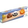 Puzzle d'encastrement en bois "Ball'n'Co" 1120<Djeco Sale