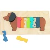 Puzzle d'encastrement en bois 'Chien' Andy Westface pour 7412<VILAC Best