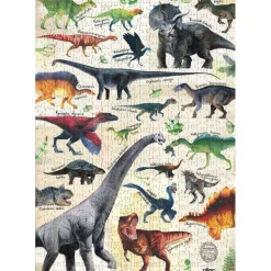 Puzzle dinosaures 500 pcs Muséum national Histoire naturelle 9625<VILAC Flash Sale