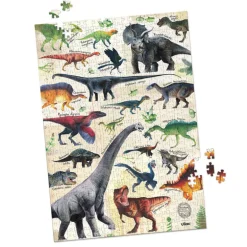 Puzzle dinosaures 500 pcs Muséum national Histoire naturelle 9625<VILAC Flash Sale