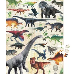 Puzzle dinosaures 500 pcs Muséum national Histoire naturelle 9625<VILAC Flash Sale