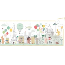 Puzzle en bois 24 pcs 'Escapade à Paris' Sarah Betz 7103<VILAC Sale