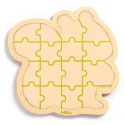 Puzzle en bois 'Puzzlo Nut' 16 pcs 1824<Djeco Cheap