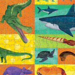 Puzzle famille 'Les géants préhistoriques' 500 pcs<Crocodile Creek Best