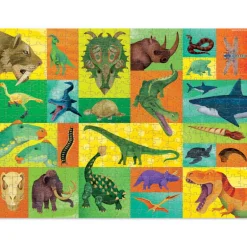 Puzzle famille 'Les géants préhistoriques' 500 pcs<Crocodile Creek Best