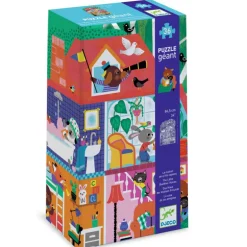 Puzzle géant "La maison des petits copains" 36 pcs 7169<Djeco Best Sale