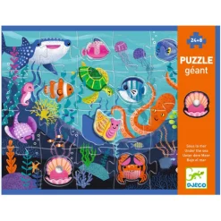 Puzzle géant "Sous la mer" 24 + 8 pièces 7166<Djeco Hot
