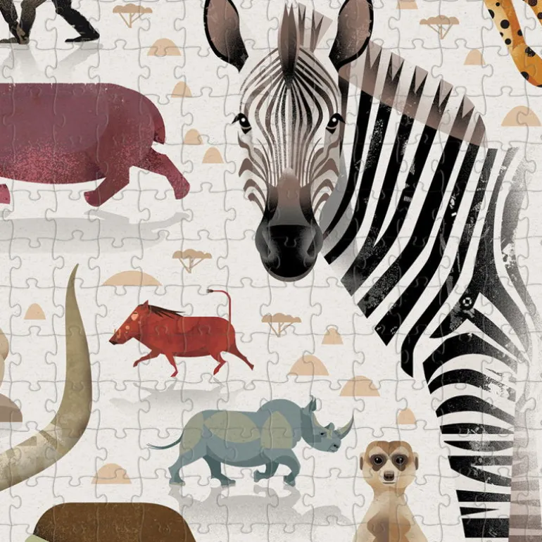 Puzzle 'Les animaux d'Afrique' 750 pcs<Crocodile Creek Sale