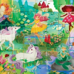 Puzzle métallisé "Amis magiques" 60 pcs<Crocodile Creek Cheap
