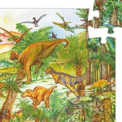 Puzzle observation 'Dinosaures' 100 pcs 7424<Djeco Store