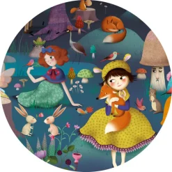 Puzzle observation 'Forêt enchantée' 100 pcs DJO7504<Djeco Best Sale
