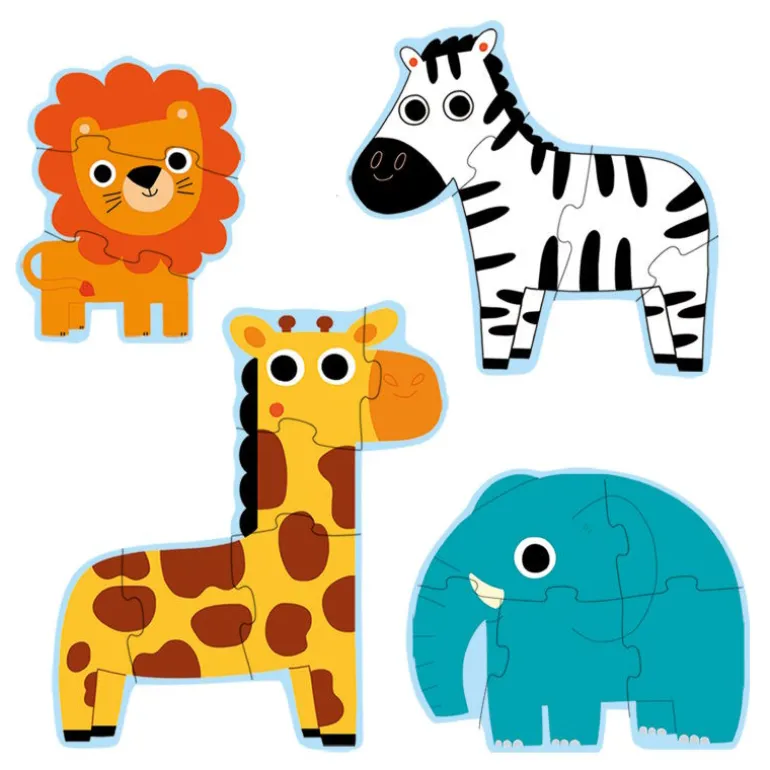 Puzzle primo Dans la jungle 7135<Djeco Outlet