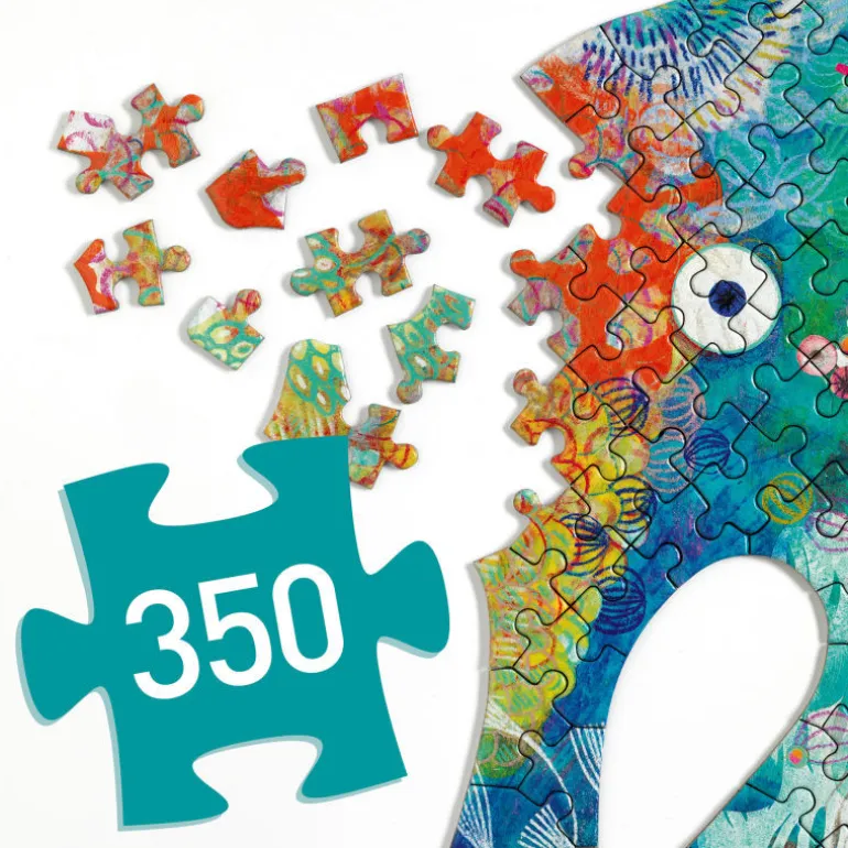 Puzzle Puzz'Art Hippocampe 350 pcs 7653<Djeco Flash Sale