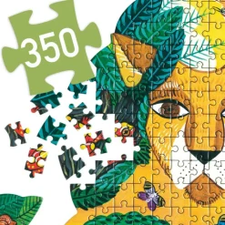 Puzzle Puzz'Art Lion 350 pcs 7660<Djeco Clearance