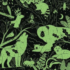 Puzzle qui Brille dans le Noir "Forêt" 500 pcs<Mudpuppy Sale