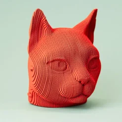Puzzle sculpture 3D en carton - Chat -<Cartonic Cheap