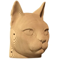 Puzzle sculpture 3D en carton - Chat -<Cartonic Cheap