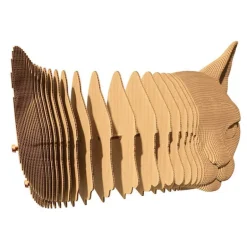 Puzzle sculpture 3D en carton - Chat -<Cartonic Cheap