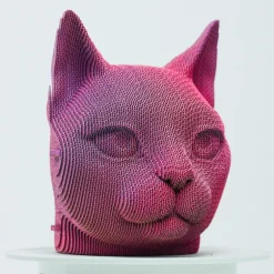Puzzle sculpture 3D en carton - Chat -<Cartonic Cheap