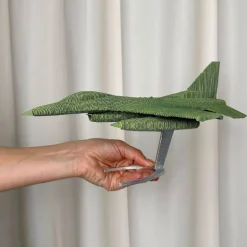 Puzzle sculpture 3D en carton - F16 Fighting Falcon -<Cartonic Best Sale