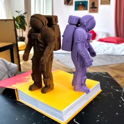 Puzzle sculpture 3D en carton - Astronaute -<Cartonic Best Sale