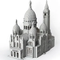 Puzzle sculpture 3D en carton - Basilique du Sacré-Coeur de Paris -<Cartonic New